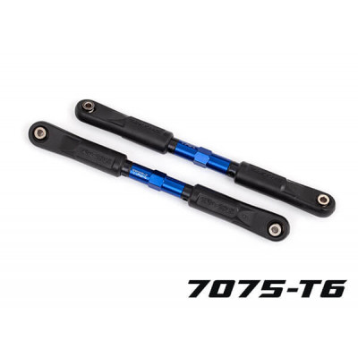 Traxxas Toe links, steel (2) (120mm) blauw - TRX9549X 