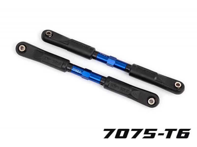 Traxxas Toe links, steel (2) (120mm) blauw - TRX9549X 