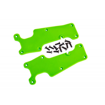 Traxxas Voorophanging Arm Covers Groen voor Sledge  - TRX9633G