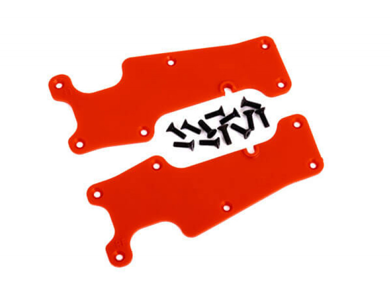 Traxxas Voorophanging Arm Covers Rood voor Sledge - TRX9633R