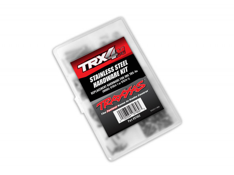 Traxxas RVS Schroeven Set voor TRX-4m - TRX9746X