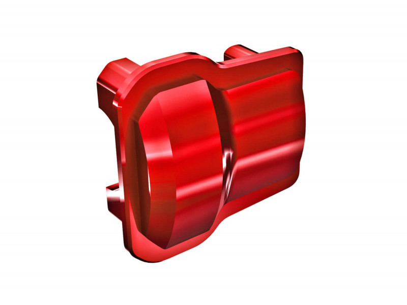 Traxxas Alu 6061-T6 Diff Cover Rood 2st voor TRX-4m - TRX9787-RED