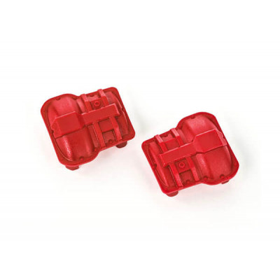 Traxxas Rode Diff. Cover 2st voor TRX-4m - TRX9738-RED