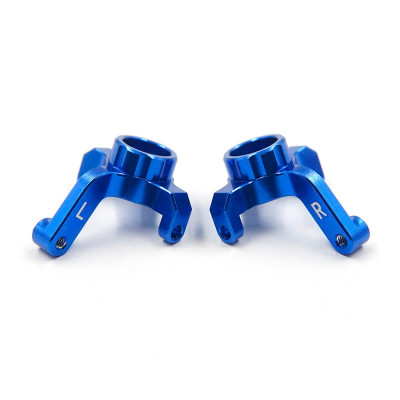 Yeah Racing Alu Front Steering Knuckles for LOSI Micro-B - Blue