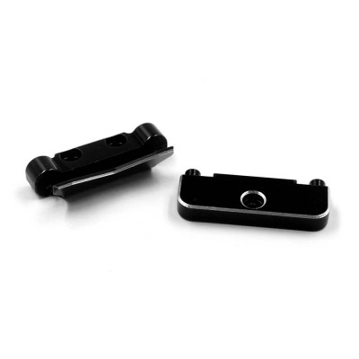 Yeah Racing Alu Suspension Mount Set for LOSI Micro-B - Black