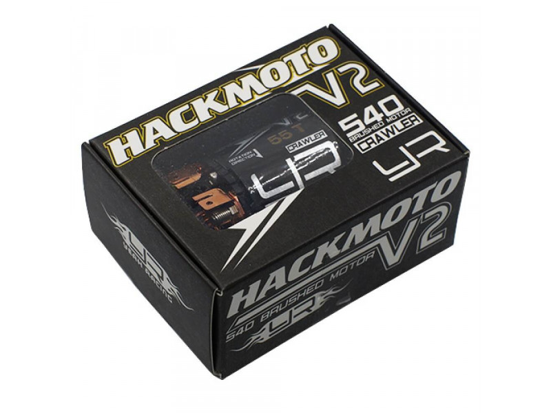 Yeah Racing Hackmoto V2 55T 540 Brushed Motor voor 1/10 RC Auto's