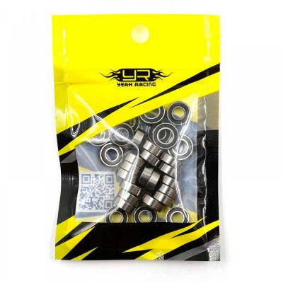 Yeah Racing Ball Bearing Set for Tamiya 4x2 Trucks 22pcs