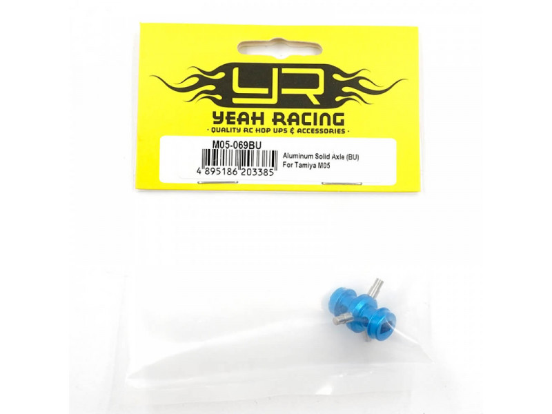 Yeah Racing Alu Diff Locker voor Tamiya M05 / M06 Chassis - Blauw