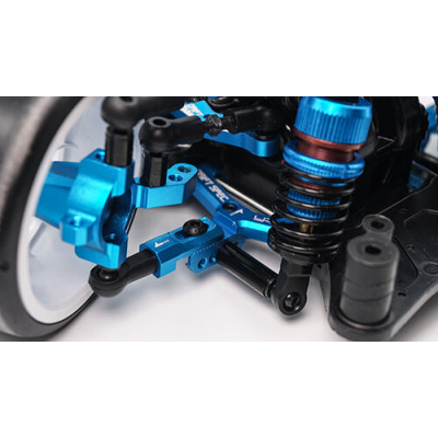 Yeah Racing Alu Adjustable Front Suspension Arms Tamiya TT-02D - Blue