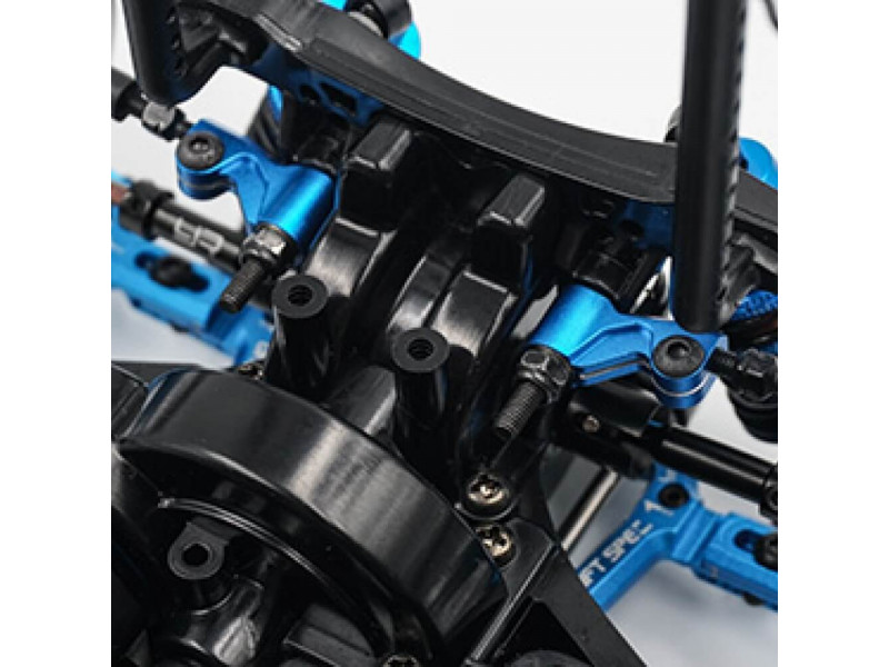 RWD Drift Performance Conversie Kit Tamiya TT-02 - Blauw