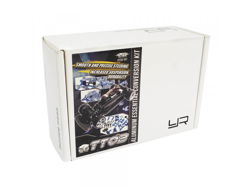 Alu Essentiele Upgrade Kit voor Tamiya TT-02 - Rood