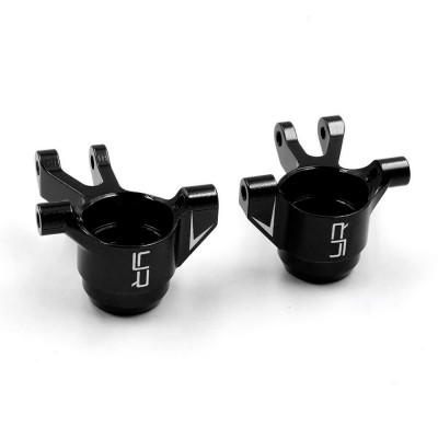Yeah Racing Alu Steering Knuckles Black – Traxxas Mini MAXX - TRMX-001BK
