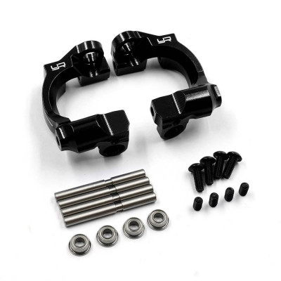 Yeah Racing Alu C-Hubs Black – Traxxas Mini MAXX - TRMX-002BK