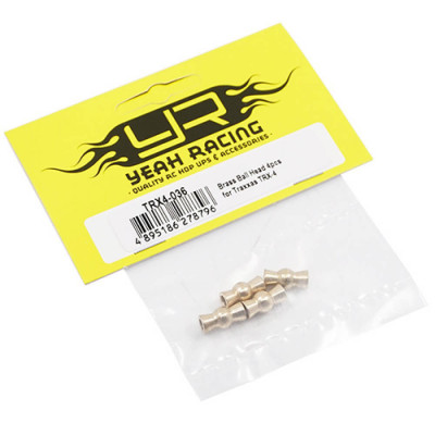 Brass Ball Heads 4pcs for Traxxas TRX-4/6