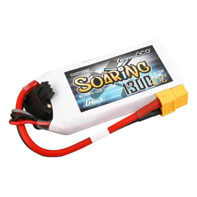 Gens Ace Soaring G-Tech 2S LiPo Accu 7.4V 1300mAh 30C - XT60