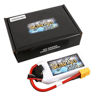 Gens Ace Soaring G-Tech 2S LiPo Accu 7.4V 1300mAh 30C - XT60