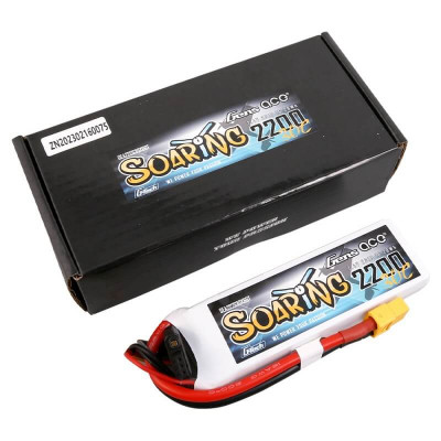 Gens Ace G-Tech 2S LiPo Battery 7.4V 2200mAh 30C - XT60