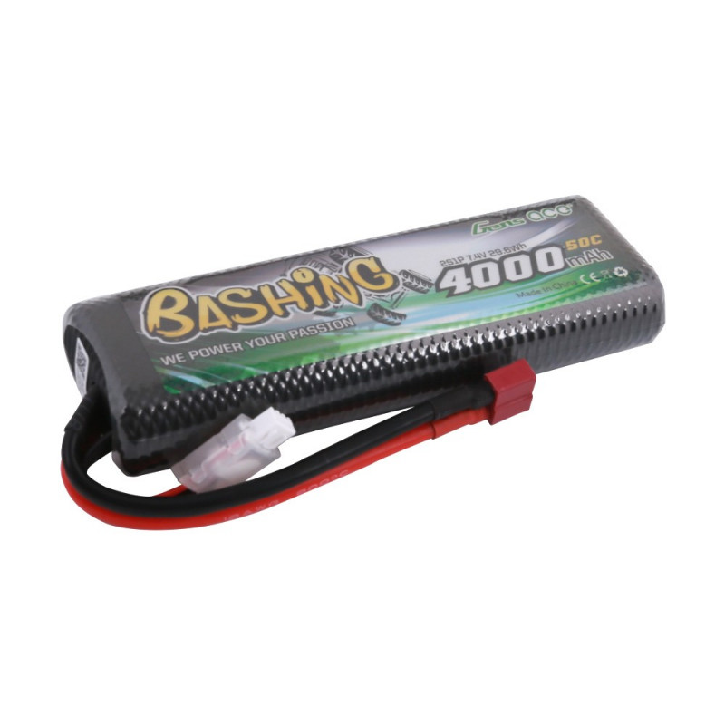 Gens ace Bashing 2S1P Lipo 4000mAh with T Connector