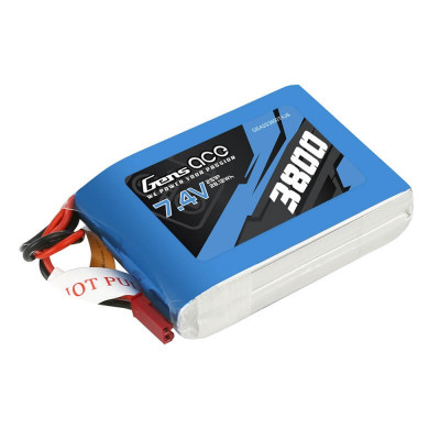 Gens Ace 3800mAh 7.4V 2S1P TX LiPo Battery Pack with JST-SYP