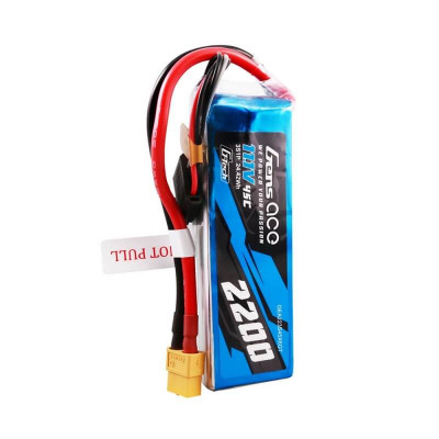 Gens Ace G-Tech 3S LiPo Battery 11.1V 2200mAh 45C - XT60