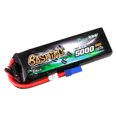 Gens Ace Bashing G-Tech 3S LiPo 11.1V 5000mAh 60C - EC5