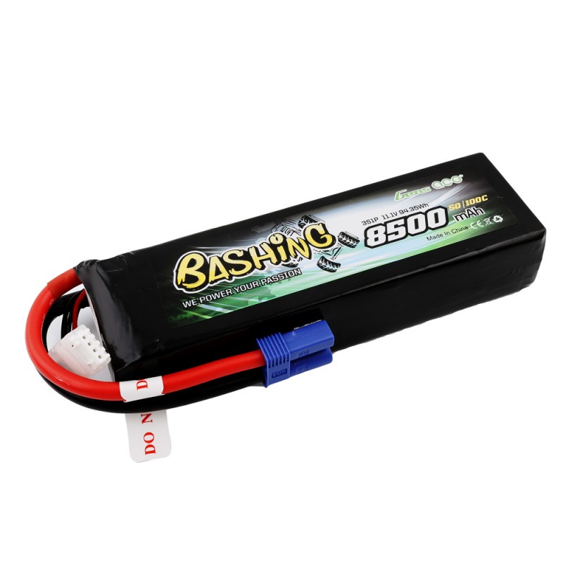 Gens ace Bashing 3S Lipo 8500mAh with EC5 Connector