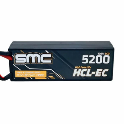 SMC Racing HCL-EC 3S LiPo 11.1V 5200mAh 100C Hardcase