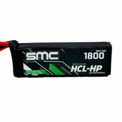 SMC Racing HCL-HP Flight Pack 11.1V 1800mAh 3S LiPo 80C - XT60