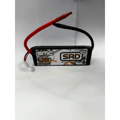 SMC Racing SRD-V3 Speedrun 3S LiPo 11.1V 6200mAh 250C