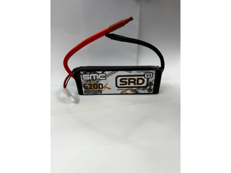 SMC Racing SRD-V3 Speedrun 3S LiPo 11.1V 6200mAh 250C