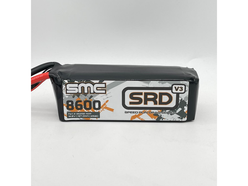 SMC Racing SRD-V3 Speedrun 4S LiPo 14.8V 8600mAh 250C