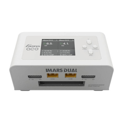 GensAce Imars Duo Lader AC200W/DC300Wx2 - 230V