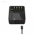 C4 Evo 4x AAA/AA & 18650/26700 Lader - USB-C