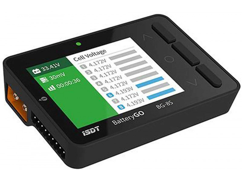 ISDT Batterij Tester BG-8S voor 1-8S LiPo met BATTGO