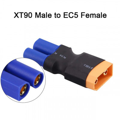 WTE Verloop Stekker EC5 Female naar XT90 Male