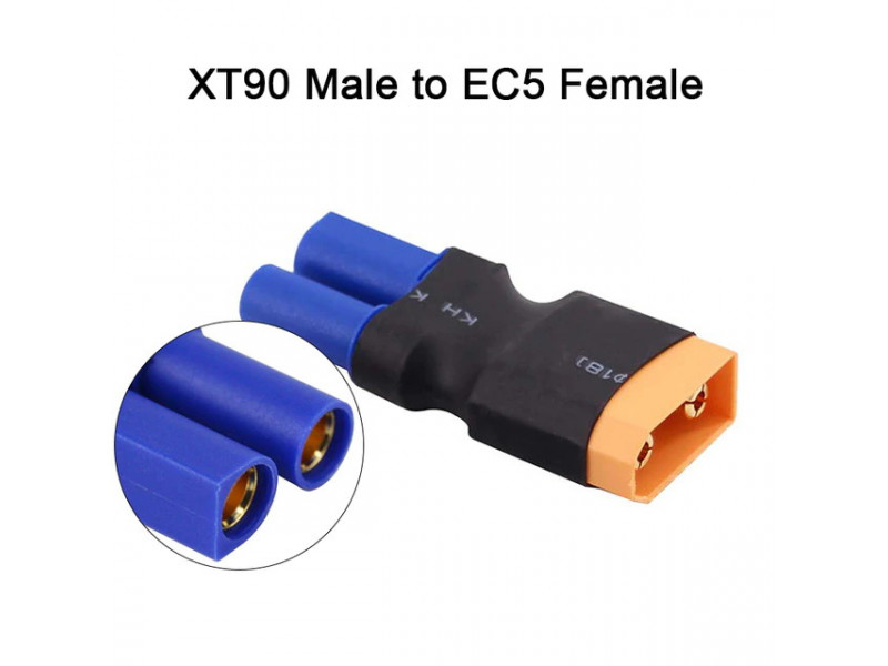 WTE Verloop Stekker EC5 Female naar XT90 Male
