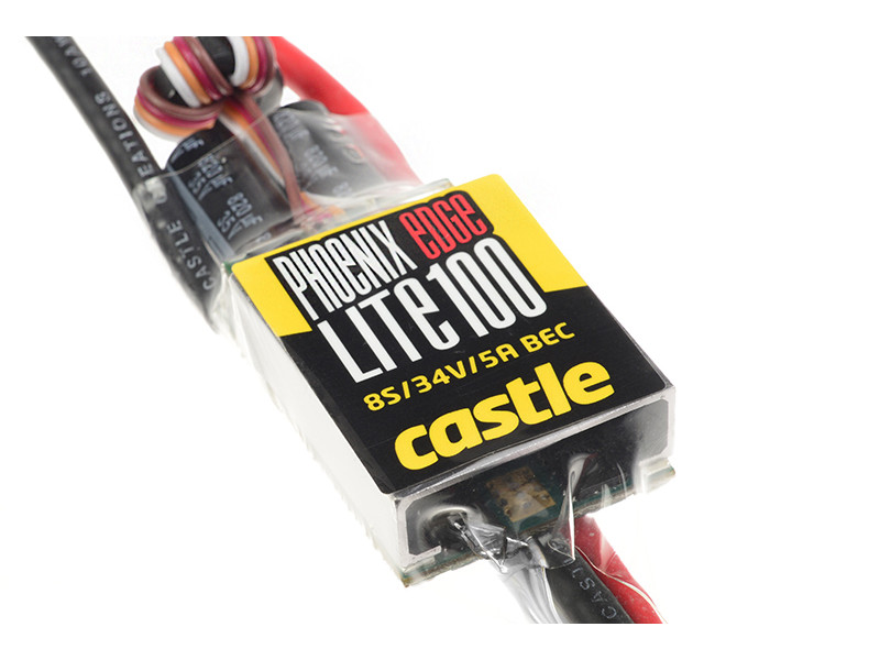 Castle - Phoenix Edge Lite 100 - Air-Heli Brushless regelaar - CC-010-0111-00