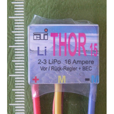 CTI Thor 15Li Brushed ESC (Lipo Version)