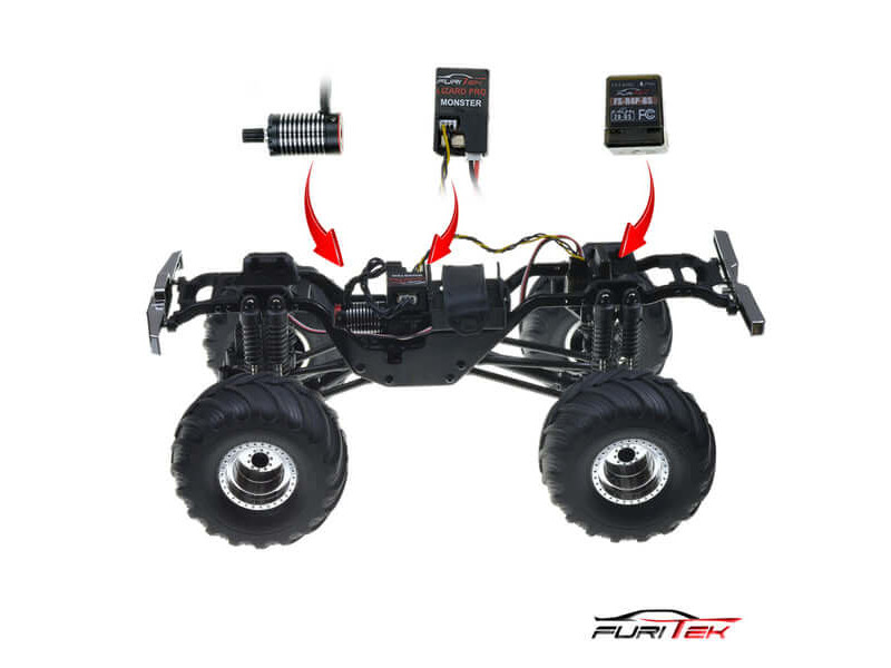 Furitek Monster Brushless Power Systeem voor TRX-4mT