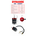 Furitek Python X ESC met Dynamik 380 Outrunner voor 1/10 Crawlers