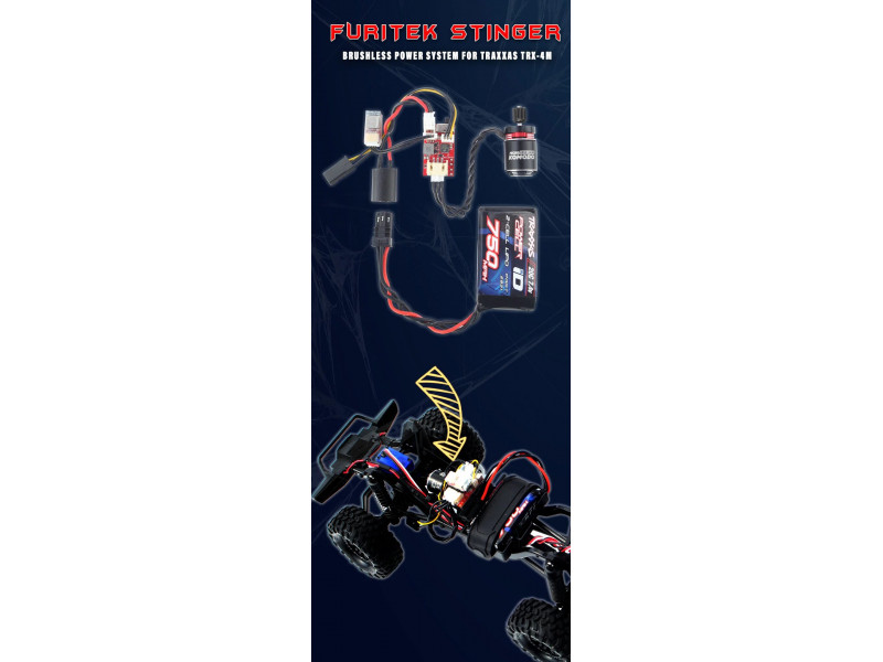 Furitek Stinger 1/18 Brushless Power Systeem voor Traxxas TRX-4m