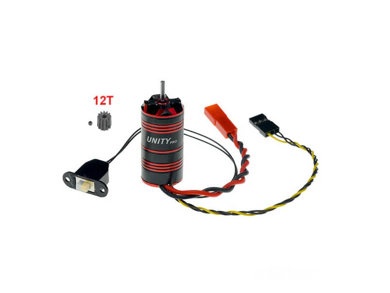 Furitek UNITY PRO 3500kV 2-in-1 Brushless Systeem met RX voor Redcat Ascent-18