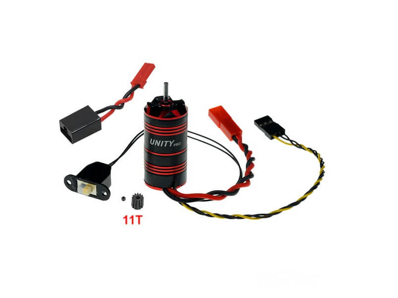 Furitek UNITY PRO 3500kV 2-in-1 Micro FOC Systeem voor TRX-4m