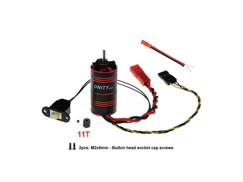 Furitek UNITY PRO 3500Kv 2-in-1 Micro Brushless Systeem voor HobbyPlus CR-18P EVO-PRO