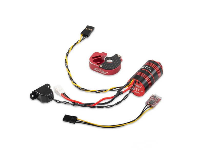  Furitek UNITY24 PRO 3500KV 2-in-1 Brushless Systeem voor SCX24 en AX24