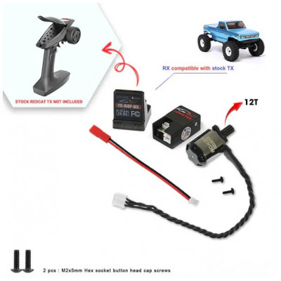 Furitek Starter 2S Brushless Power Systeem met Ontvanger voor Redcat Ascent-18 - FUR-2525