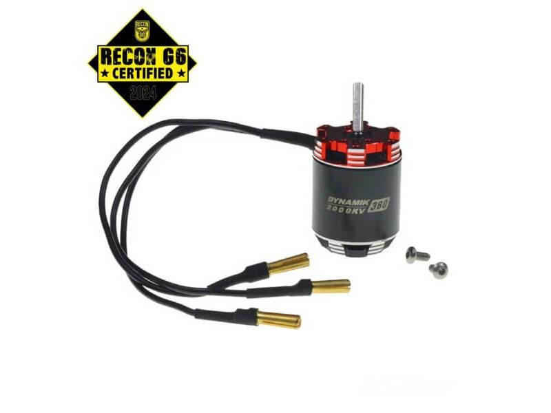 Furitek Dynamik 380-2000KV-4S Brushless Motor voor 1/10 RC