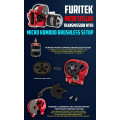Furitek Micro Stellar Aandrijving met Micro Komodo Brushless Motor