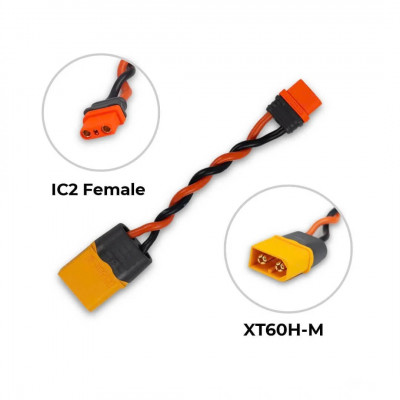 Furitek Verloopkabel XT60H-M voor Furitek PASO ESC - FUR-2593