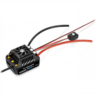 Hobbywing MAX6 G2 ESC 200A 3-8S LiPo Sensored - BEC 8A